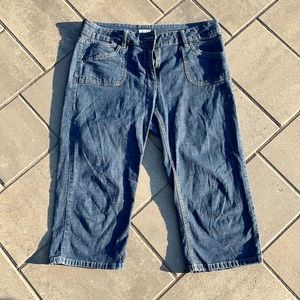 Liz & co Stretch Jean Capris Size 10
